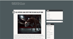 Desktop Screenshot of parisoslo.com